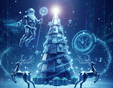 Інститут кібернетики ім. В.М. Глушкова НАН України вітає усіх співробітників з Новим роком та Різдвом Христовим!